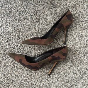 Manolo Blahnik Camouflage Heels